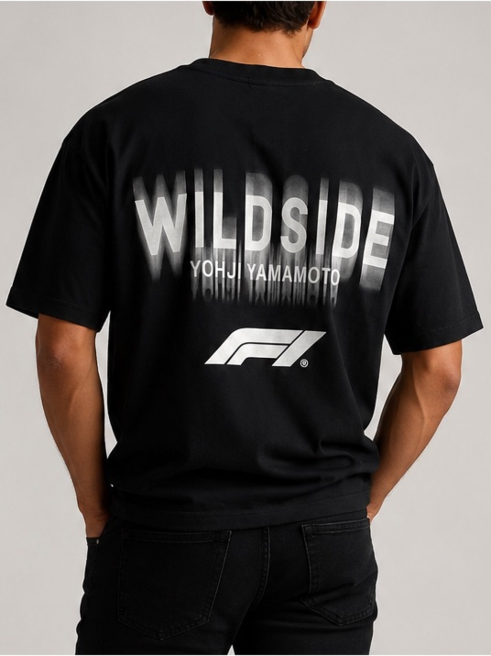 FORMULA 1 x PACSUN Wildside Yohji Yamamoto T-Shirt Men’s L Black